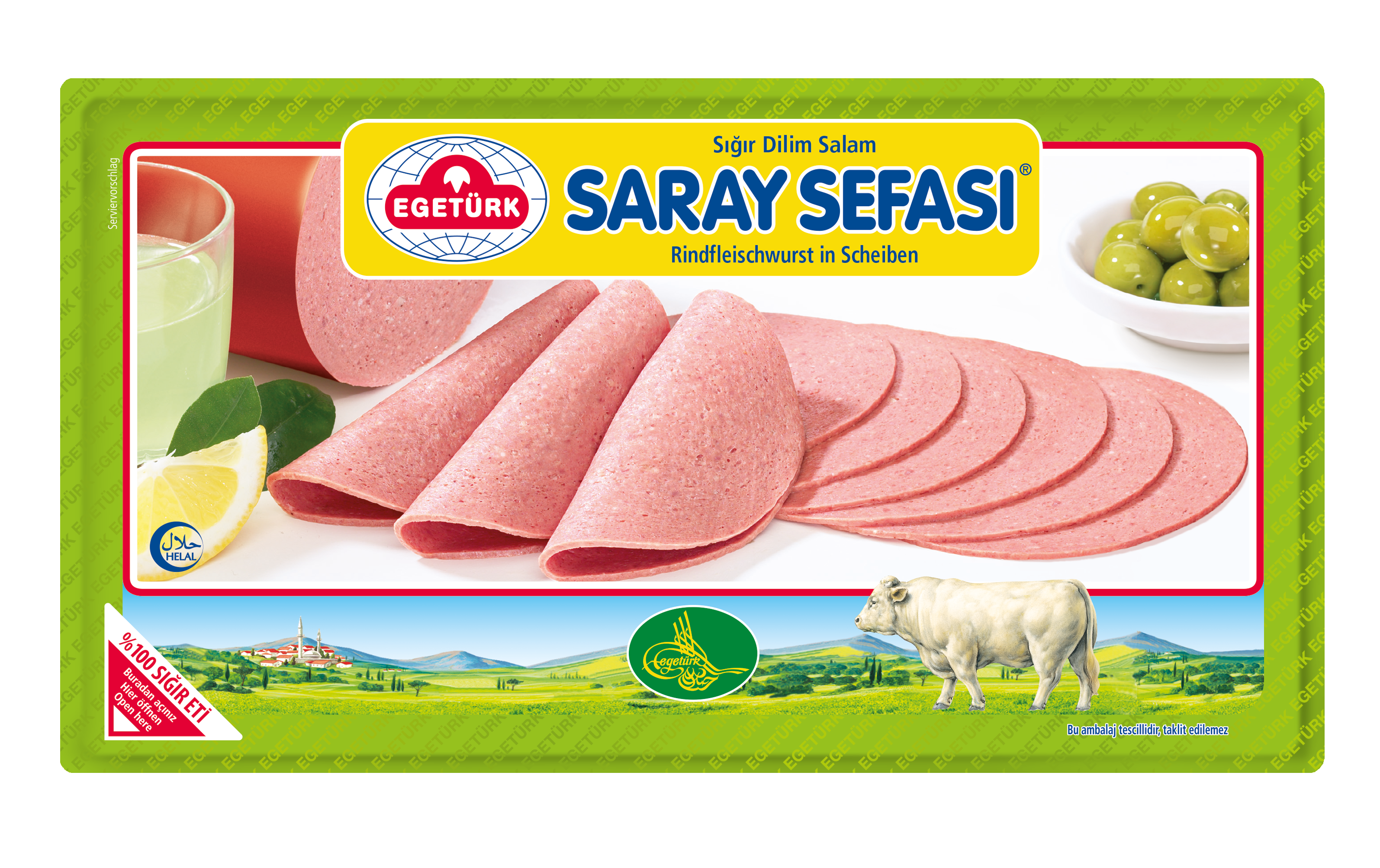 Egetürk Saray Sefasi - Geflügelfleischwurst 125g