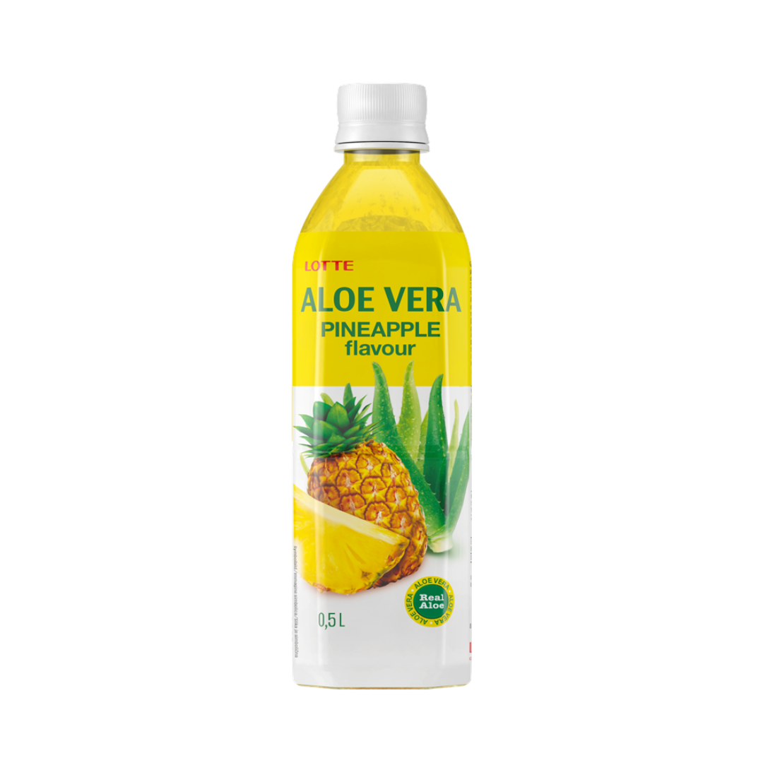 Lotte Aloe Vera Pineapple Flavour 500ml