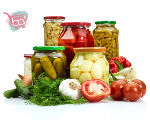 Konserven und eingelegtes Gemüse