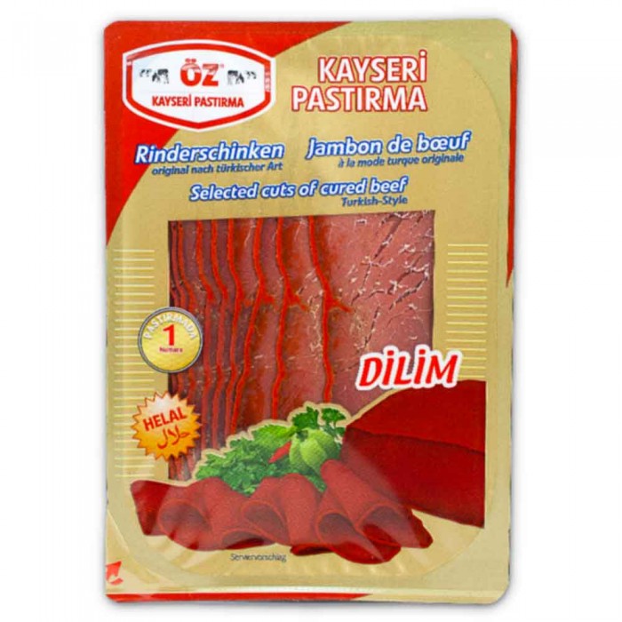 Öz Kayseri Dilim Pastirma 100g