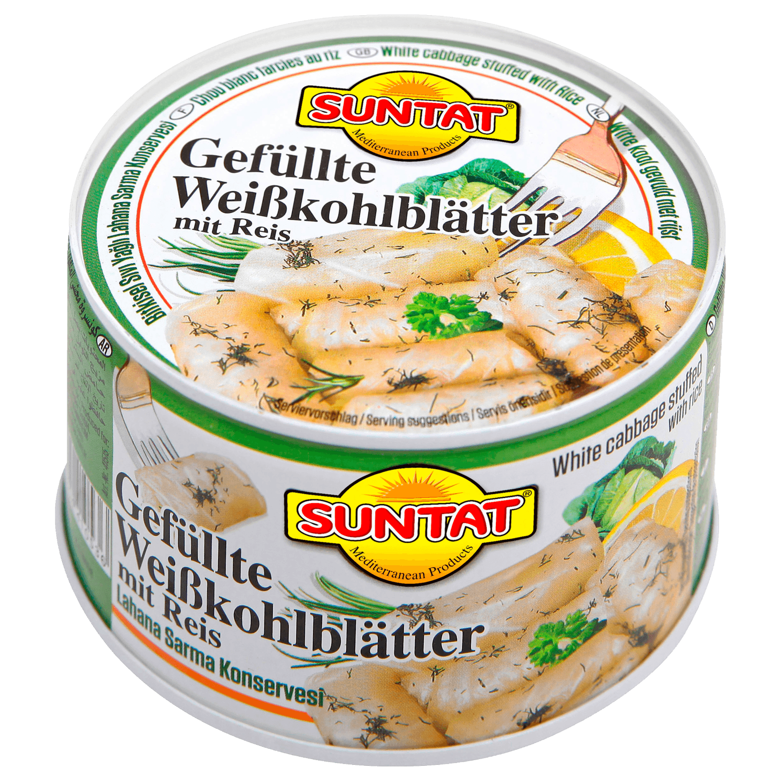 Suntat gefüllte Weißkohlblätter 425g