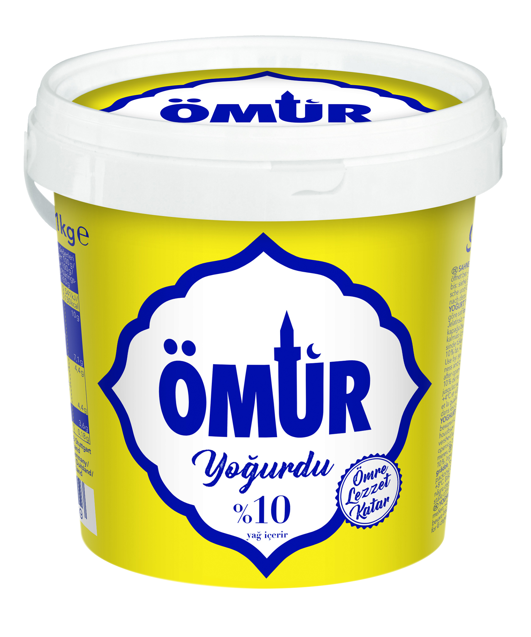 Ömür süzme Yogurt - Sahnejoghurt 10% 1kg