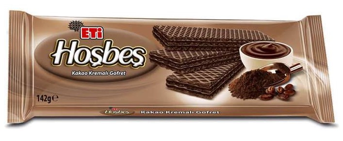 Eti Hoşbeş Gofret mit Kakaocreme 142g