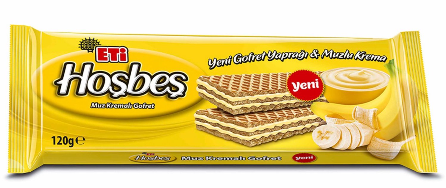 Eti Hoşbeş Grofret mit Bananencreme 120g