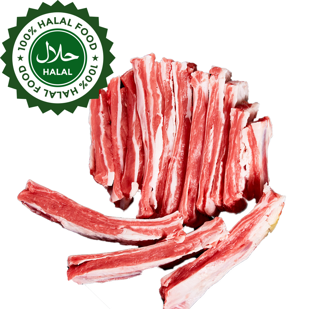 Lammrippen in Scheiben 500g