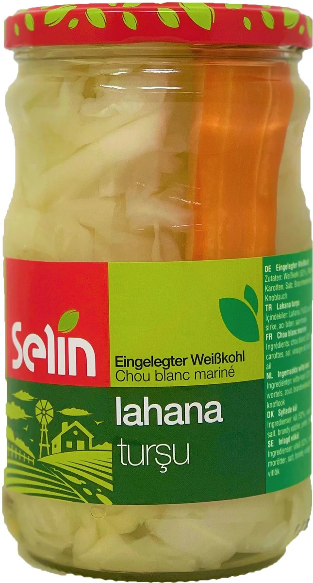 Selin eingelegter Weißkohl 620g