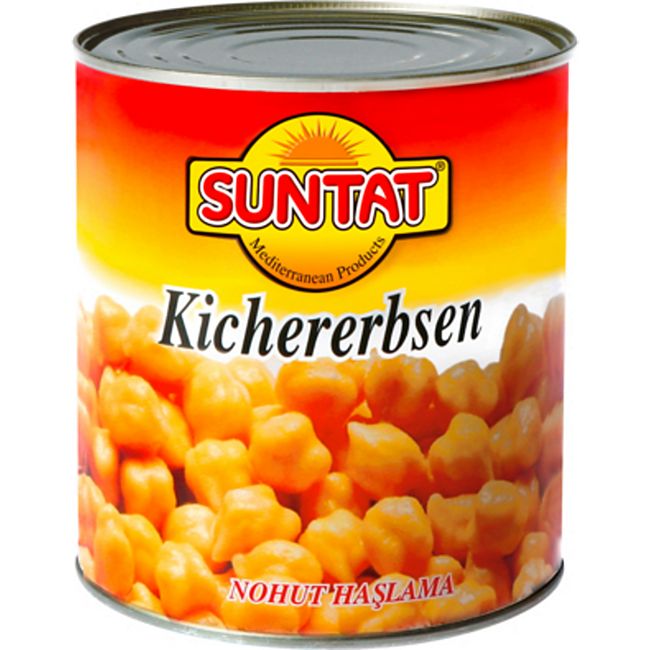 Suntat gekochte Kichererbsen 400g