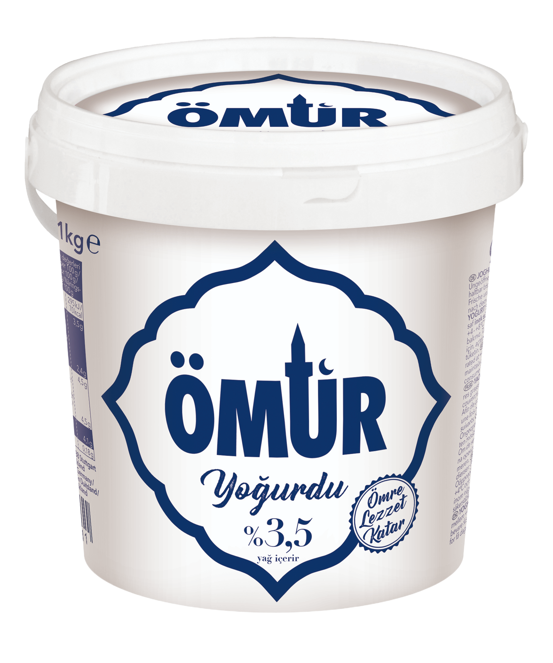 Ömür Naturjoghurt 3,5% 1kg